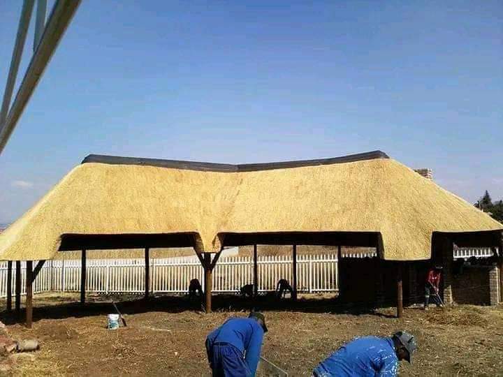 Zebrathatch thatch roofing and outdoor structure project photo 5